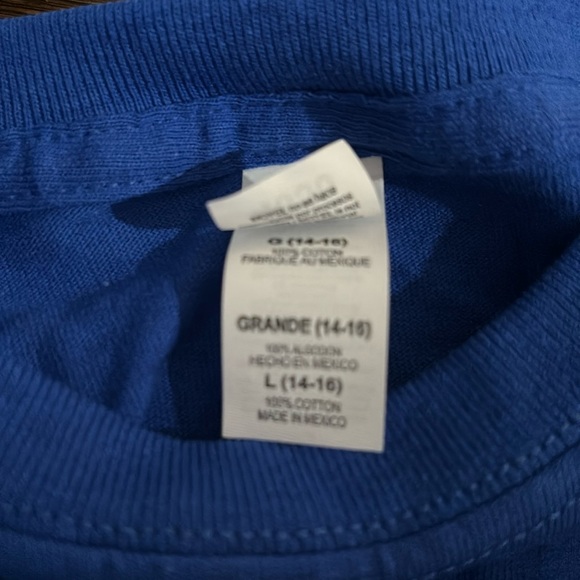 New Paw Patrol The Movie Blue Chase T-Shirt, size Youth Large - Picture 4 of 4